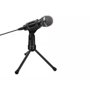 Equip Mini galda mikrofons, -30 dB, 30 - 16000 Hz, 2200 Ω, vads, 3.5 mm