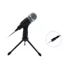 Equip Mini galda mikrofons, -30 dB, 30 - 16000 Hz, 2200 Ω, vads, 3.5 mm
