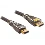 DeLOCK 82771 DisplayPort kabelis 2 m Melns Brūns
