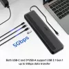 Acer 13-in-1 Type-C Minidock Vadu USB 3.2 Gen 1 Melns