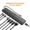Acer 13-in-1 Type-C Minidock Vadu USB 3.2 Gen 1 Melns