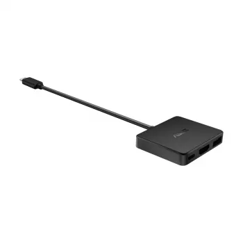 ASUS USB-C Mini Dock vadu USB 3.2 Gen 2 (3.1 Gen 2) Type-C melns