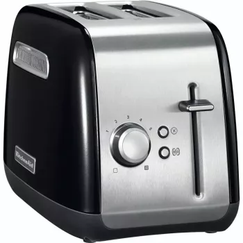 Toasteris KitchenAid 5KMT2115EOB 2 šķēles 1100 W Melns, Nerūsējošais tērauds