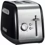 Toasteris KitchenAid 5KMT2115EOB 2 šķēles 1100 W Melns, Nerūsējošais tērauds