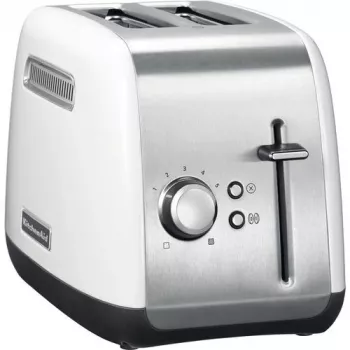 KitchenAid 5KMT2115EWH 2 šķēlīšu tosteris 1100 W Nerūsējošais tērauds, Balts