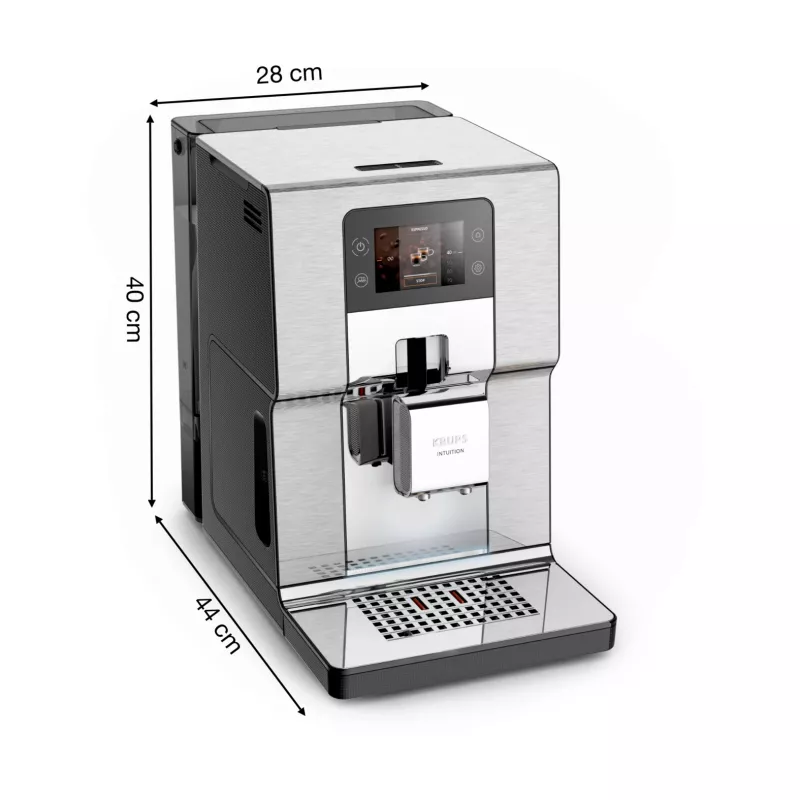 Krups Intuition Experience+ EA877D10 pilnībā automātiska espresso automāts, 3 L