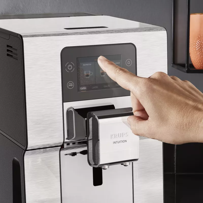 Krups Intuition Experience+ EA877D10 pilnībā automātiska espresso automāts, 3 L