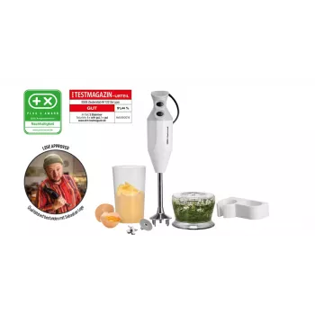 ESGE M 122 De Luxe 0.6 L rokas blenderis 140 W balts