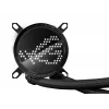 ASUS ROG Ryuo III 240 ARGB šķidruma dzesēšanas komplekts, 12 cm, melns