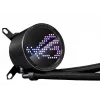 ASUS ROG Ryuo III 240 ARGB šķidruma dzesēšanas komplekts, 12 cm, melns