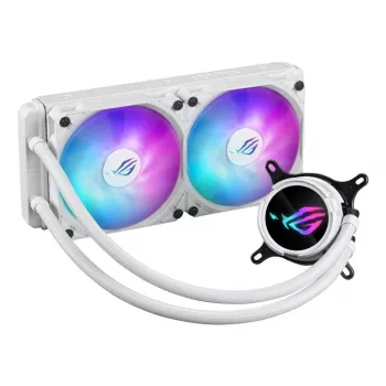 ASUS ROG Strix LC III 240 ARGB White Edition šķidruma dzesēšanas komplekts 12 cm