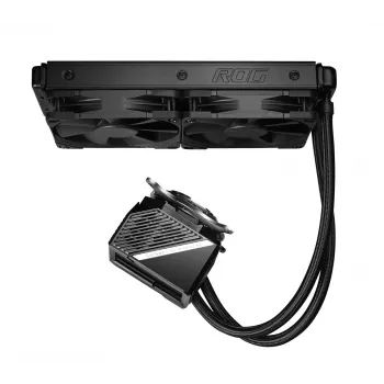 ASUS ROG RYUJIN II 240 procesora šķidruma dzesētājs 12 cm Melns 1 gab.