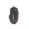 Pele GENESIS Xenon 220 G2, klusa, optiska, 12800 DPI, USB, melna