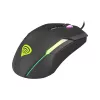 Pele GENESIS Xenon 220 G2, klusa, optiska, 12800 DPI, USB, melna