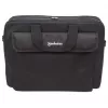 Manhattan London Laptop Soma 15.6 inch, Melna, Augšējā iekraušana, Lēts, Aksesuāru kabata, Noņemams plecu siksna, Lētāka alternatīva Targus TAR300, Trīs gadu garantija