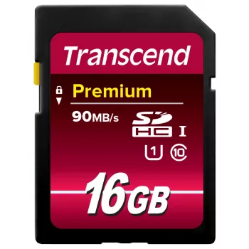 Transcend 16GB SDHC UHS-I TS16GSDU1 atmiņas karte
