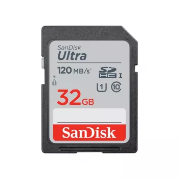 WESTERN DIGITAL SanDisk Ultra 32GB SDHC atmiņas karte Class 10 UHS-I 120MB/s 3pk (SDSDUN4-032G-GN6IM)