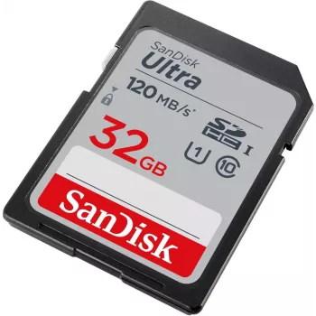 WESTERN DIGITAL SanDisk Ultra 32GB SDHC atmiņas karte Class 10 UHS-I 120MB/s 3pk (SDSDUN4-032G-GN6IM)