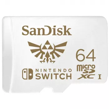 WESTERN DIGITAL SanDisk Micro SDXC kartes Nintendo Switch 64GB UHS-1 100MB/s