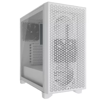 CORSAIR 3000D AIRFLOW balts - vidējais torņa korpuss