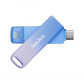 WESTERN DIGITAL SanDisk Creator Phone Drive 256GB USB zibatmiņa - USB-C/Lightning - Zils