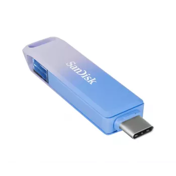 WESTERN DIGITAL SanDisk Creator Phone Drive 256GB USB zibatmiņa - USB-C/Lightning - Zils