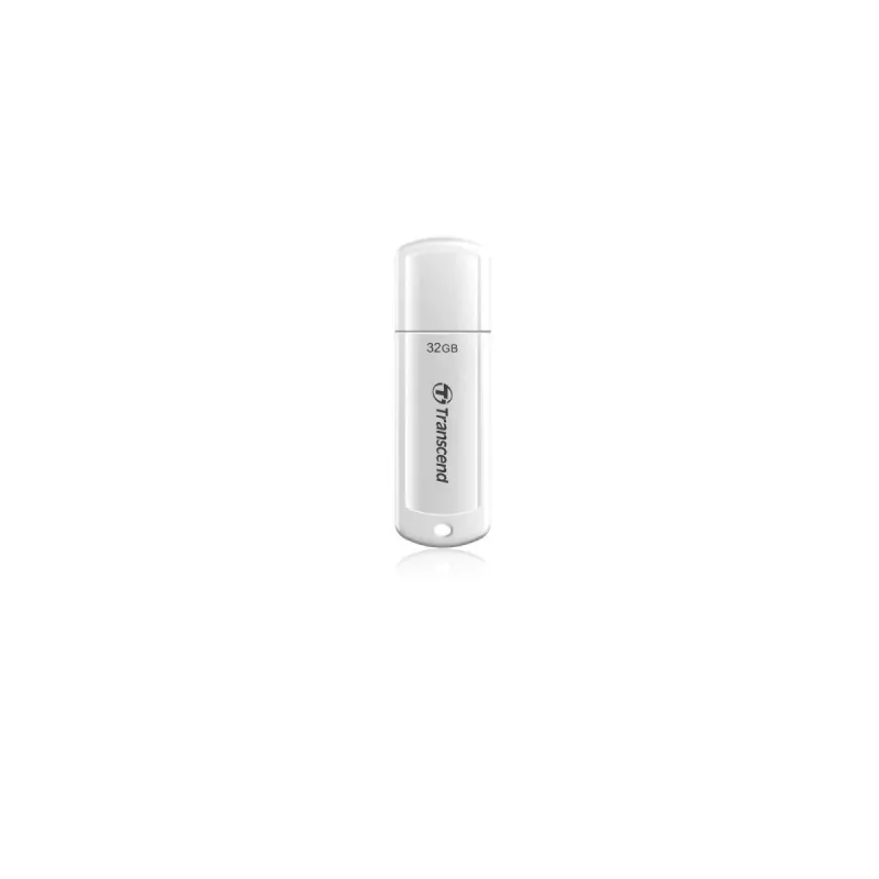 TRANSCEND JetFlash 730 128GB USB 3.0 zibatmiņa - Balta