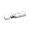 TRANSCEND JetFlash 730 128GB USB 3.0 zibatmiņa - Balta