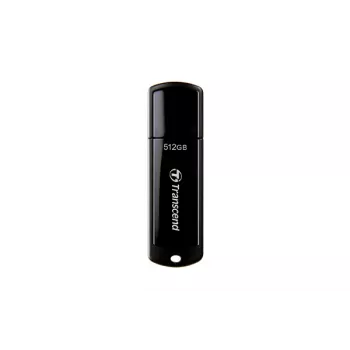 TRANSCEND Jetflash 700 512GB USB zibatmiņa - USB 3.1 - Melna
