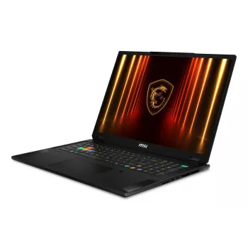 MSI Stealth 18 HX AI A2XWIG-042 Intel Core Ultra 9 275HX Klēpjdators 45,7 cm (18 collu) UHD+ 64 GB DDR5-SDRAM 2 TB SSD NVIDIA GeForce RTX 5080 Wi-Fi 7 (802.11be) Windows 11 Pro Melns