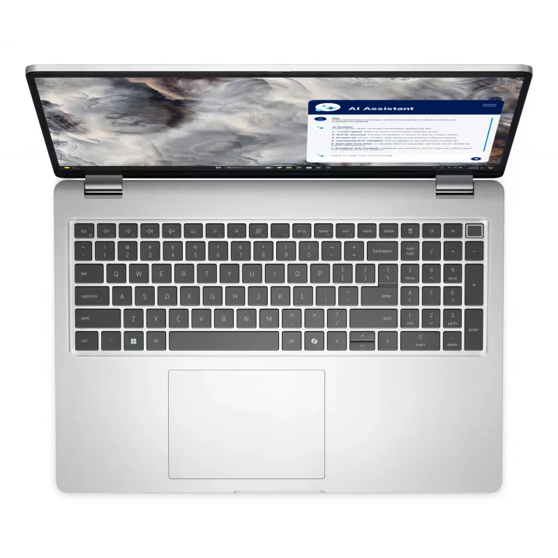 DELL Pro 16 Plus PB16250 portatīvais dators, Intel Core Ultra 7 255U, 40,6 cm (16 collu) Full HD+, 16 GB DDR5-SDRAM, 512 GB SSD, Intel Graphics, Wi-Fi, viedkaršu lasītājs, apgaismota tastatūra, Windows 11 Pro, vācu tastatūra, alumīnija