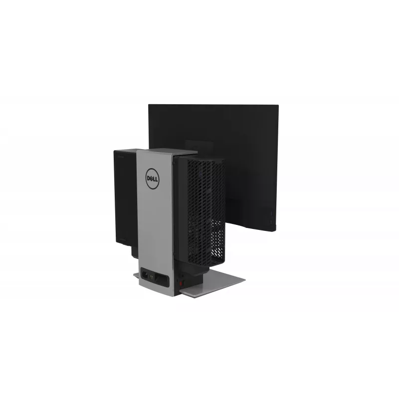 DELL Small Form Factor All-in-One Statīvs OSS21, 68.6 cm (27 colli), 5.7 kg, augstuma regulēšana, Sudraba