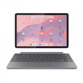 Lenovo Chromebook Duet 11M889 MediaTek Kompanio 838 27,8 cm (10,9 collu) skārienekrāns WUXGA 8 GB LPDDR4x-SDRAM 128 GB eMMC Wi-Fi 6 (802.11ax) ChromeOS pelēks
