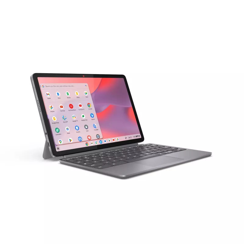 Lenovo Chromebook Duet 11M889 MediaTek Kompanio 838 27,8 cm (10,9 collu) skārienekrāns WUXGA 8 GB LPDDR4x-SDRAM 128 GB eMMC Wi-Fi 6 (802.11ax) ChromeOS pelēks