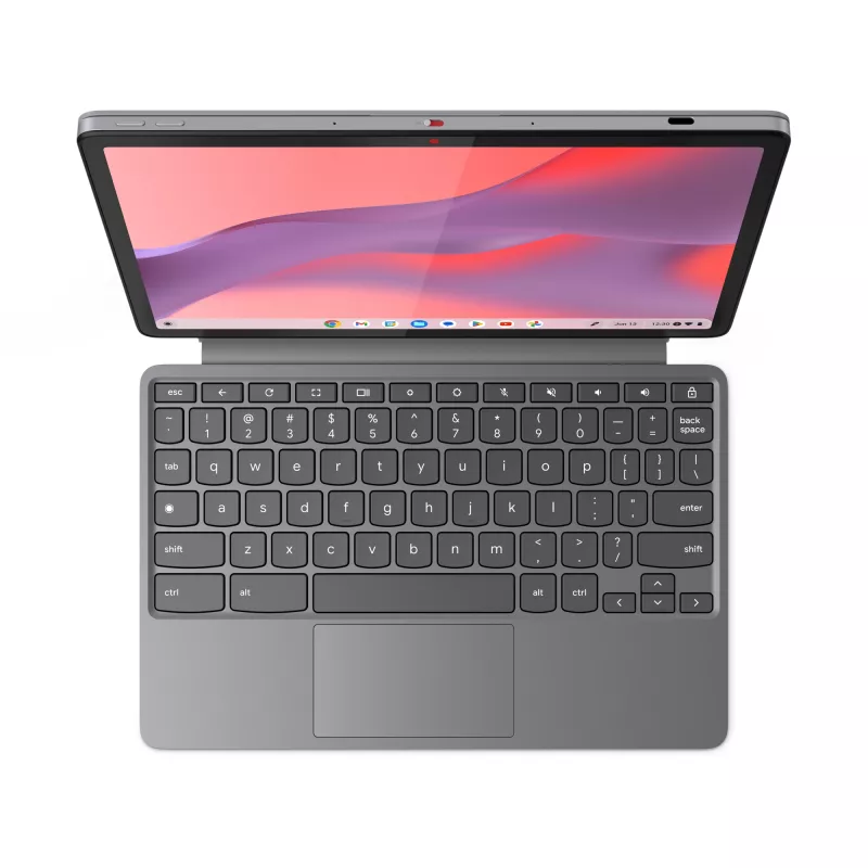 Lenovo Chromebook Duet 11M889 MediaTek Kompanio 838 27,8 cm (10,9 collu) skārienekrāns WUXGA 8 GB LPDDR4x-SDRAM 128 GB eMMC Wi-Fi 6 (802.11ax) ChromeOS pelēks