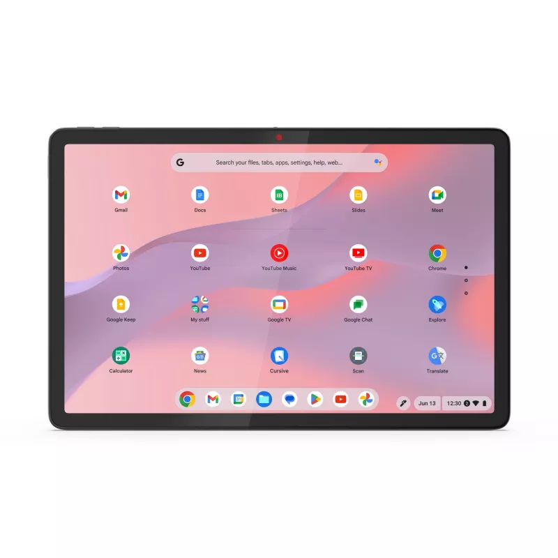 Lenovo Chromebook Duet 11M889 MediaTek Kompanio 838 27,8 cm (10,9 collu) skārienekrāns WUXGA 8 GB LPDDR4x-SDRAM 128 GB eMMC Wi-Fi 6 (802.11ax) ChromeOS pelēks