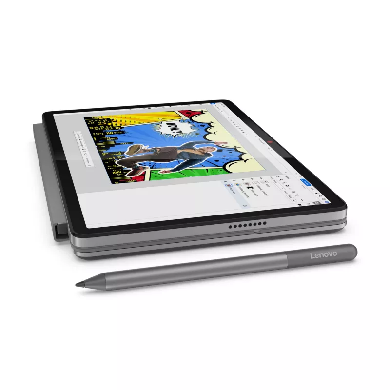 Lenovo Chromebook Duet 11M889 MediaTek Kompanio 838 27,8 cm (10,9 collu) skārienekrāns WUXGA 8 GB LPDDR4x-SDRAM 128 GB eMMC Wi-Fi 6 (802.11ax) ChromeOS pelēks