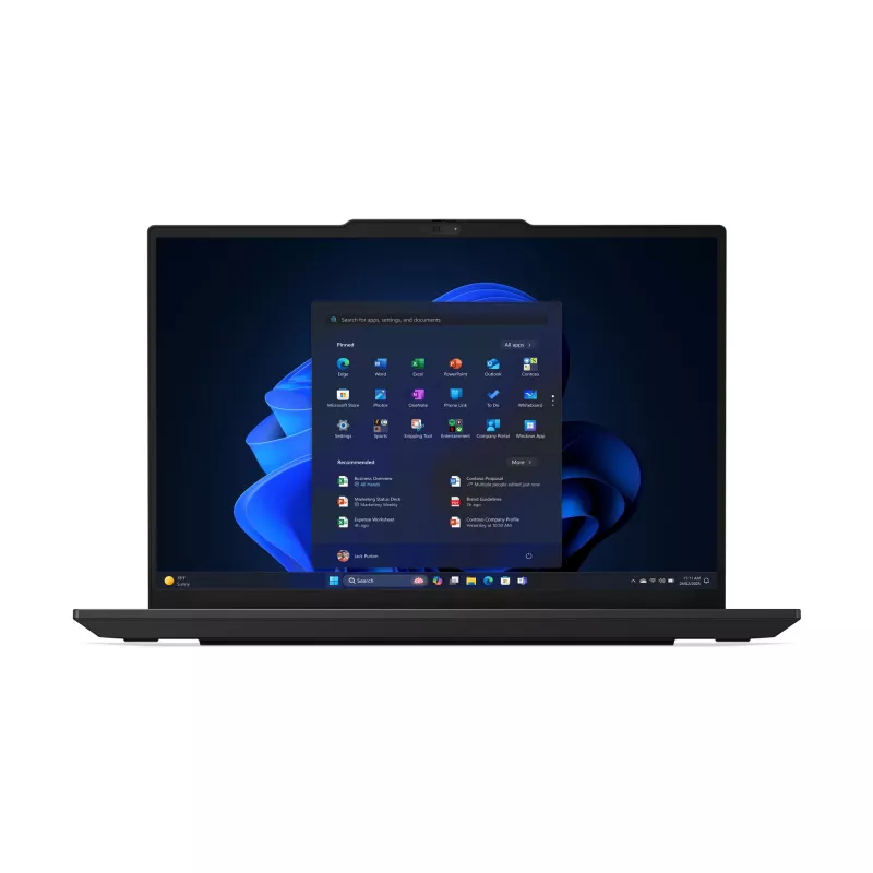 Lenovo ThinkPad E14 Gen 7 (Intel) Klēpjdators 35,6 cm (14 inch) WUXGA Intel Core Ultra 7 255H 32 GB DDR5-SDRAM 1 TB SSD Wi-Fi 6E Windows 11 Pro Melns