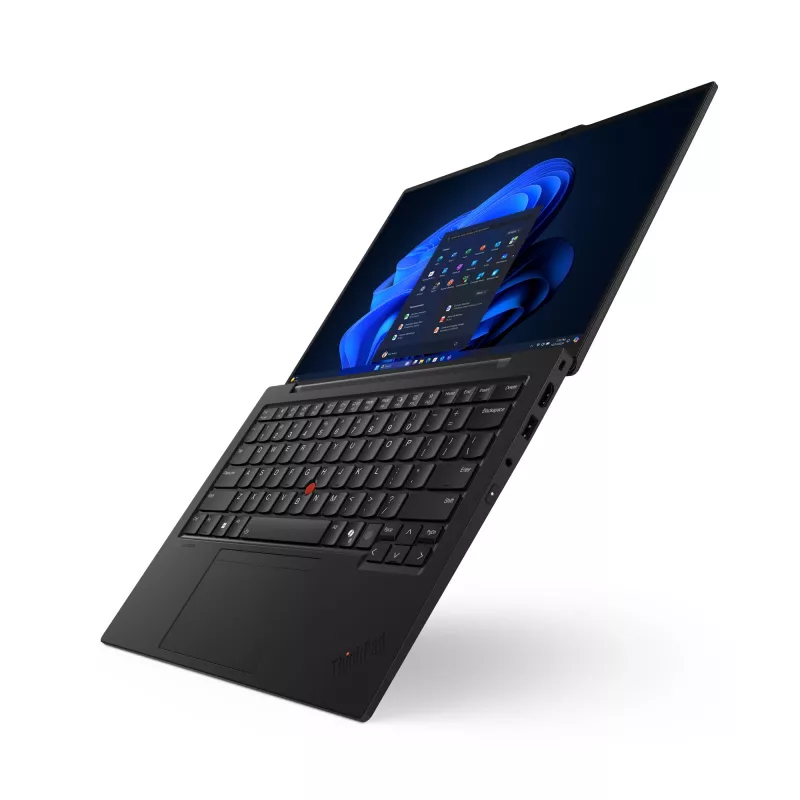 Lenovo ThinkPad X1 Carbon Gen 13 Aura Edition Copilot+ PC klēpjdators, Intel Core Ultra 7 258V, 35,6 cm (14 collu) 2.8K OLED 120 Hz, 32 GB LPDDR5x-SDRAM, 1 TB SSD, Intel Arc Graphics 140V, Wi-Fi 7, Windows 11 Pro, vācu izkārtojuma tastatūra, melns