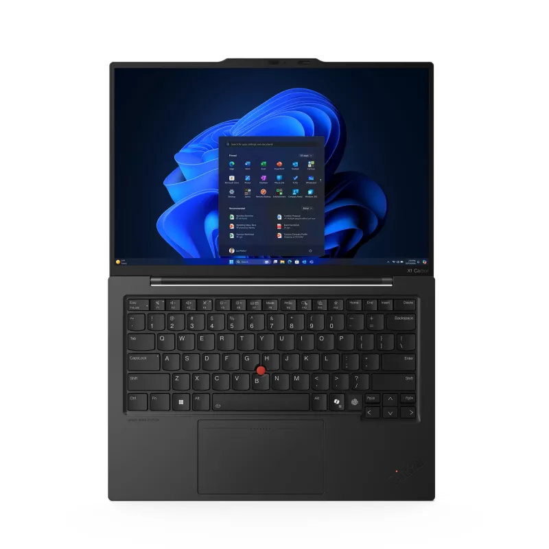 Lenovo ThinkPad X1 Carbon Gen 13 Aura Edition Copilot+ PC klēpjdators, Intel Core Ultra 7 258V, 35,6 cm (14 collu) 2.8K OLED 120 Hz, 32 GB LPDDR5x-SDRAM, 1 TB SSD, Intel Arc Graphics 140V, Wi-Fi 7, Windows 11 Pro, vācu izkārtojuma tastatūra, melns