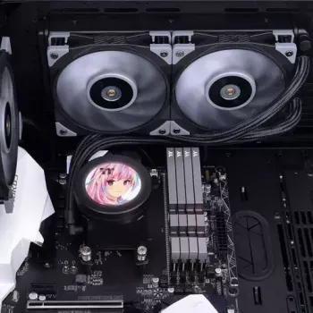 Viena bloka šķidruma dzesētājs Thermaltake CL-W322-PL12GM-B 12 cm Melns Pelēks 2500 RPM 72.69 m³/h