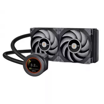 Viena bloka šķidruma dzesētājs Thermaltake CL-W322-PL12GM-B 12 cm Melns Pelēks 2500 RPM 72.69 m³/h