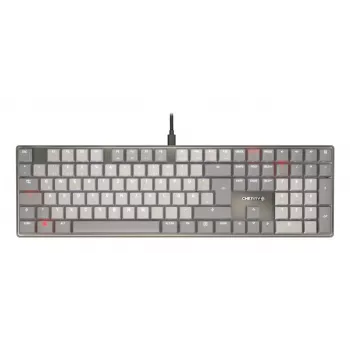 Cherry KC 500 MX LP tastatūra Home/Office USB QWERTZ Pelēka