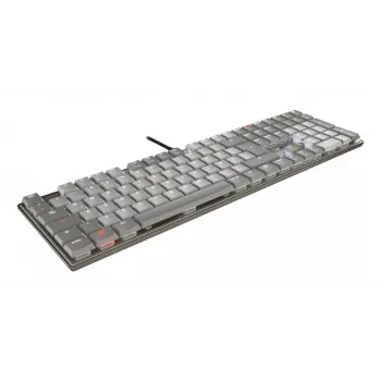 Cherry KC 500 MX LP tastatūra Home/Office USB QWERTZ Pelēka