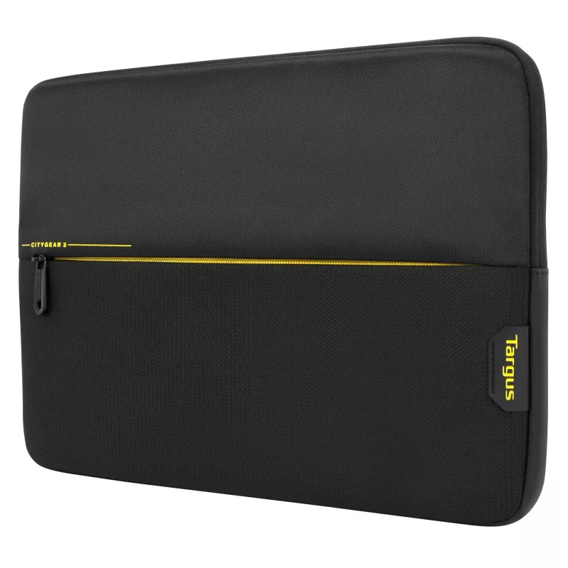 Targus CityGear 3 Sleeve 39,6 cm (15,6 collu) melns, dzeltens