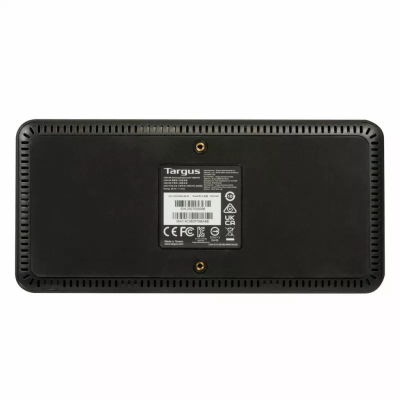 Targus DOCK460EUZ USB4 dokstacija ar 100W barošanu, melna