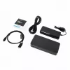 Targus DOCK460EUZ USB4 dokstacija ar 100W barošanu, melna
