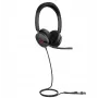 Yealink UH48 Dual Teams USB-C/A austiņas, vadu, zvaniem/mūzikai, 20 - 20000 Hz, 169 g, Melnas