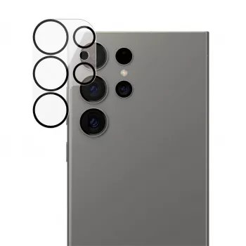 PanzerGlass PicturePerfect kameras lēcas aizsargs Samsung Galaxy S24 Ultra, rūdīts stikls, skrāpējumiem un triecieniem izturīgs