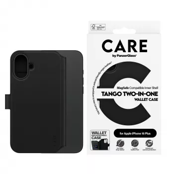 PanzerGlass CARE™ by ® Tango 2-in-1 Maksājumu maciņš ar MagSafe iPhone 16 Plus